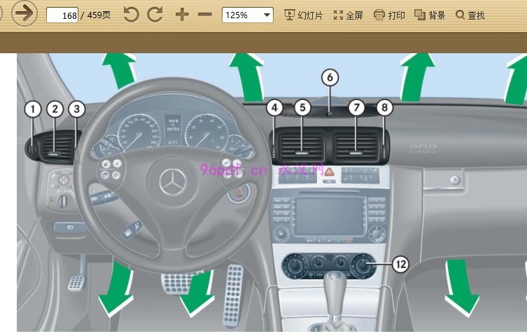 2003-2005 奔驰运动轿跑C200 K 使用说明书 车主用户手册 2004