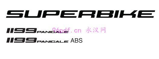 杜卡迪Superbike 1199 Panigale ABS 使用说明书 车主用户手册按键说明含电路图